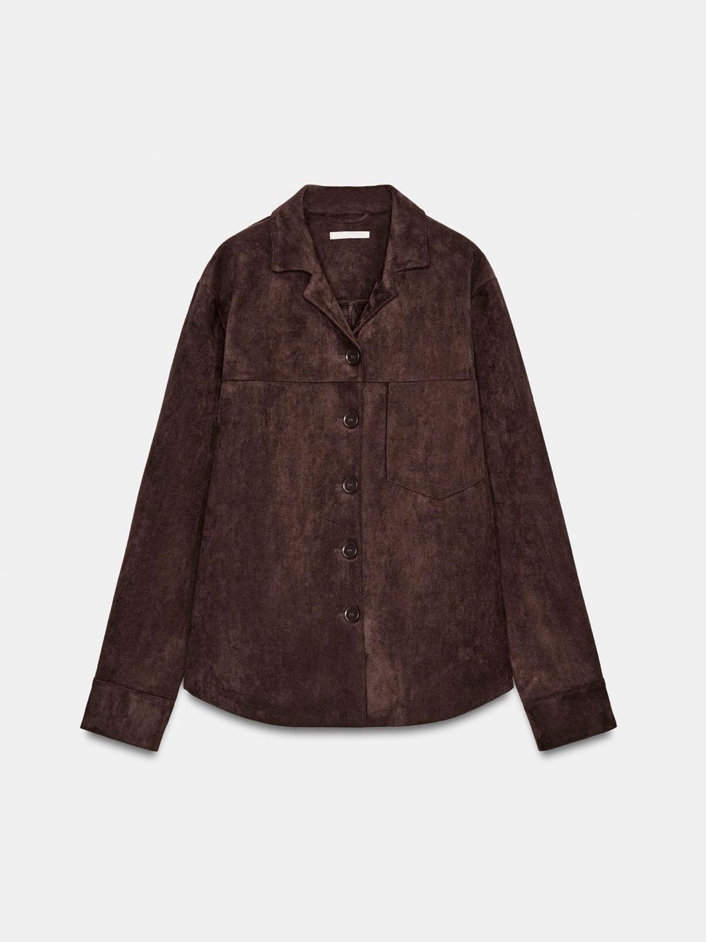 Zara Faux Suede Overshirt